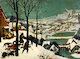Lovci ve sněhu (Zima), 1565