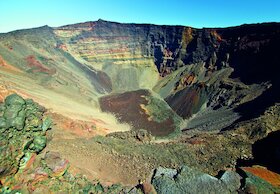 Ostrov Réunion — sopka Piton de la Fournaise