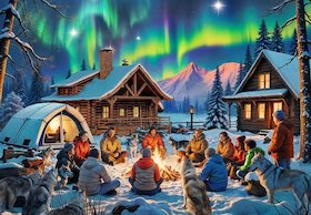 Pod polární září