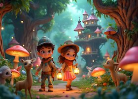 Dobrodružství v kouzelném lese