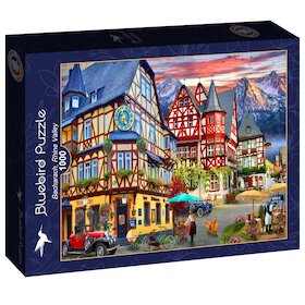 Bacharach, údolí Rýnu