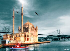 Ortaköyská mešita (nostalgie)