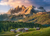 Pohled na Dolomity
