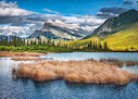 Jezero Vermilion, národní park Banff, Kanada