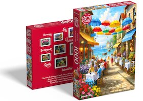 Ulička s deštníky