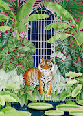 Tygr ve skleníku