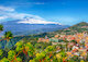 Etna a Taormina, Sicílie