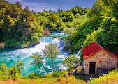 Vodopády řeky Krky, Chorvatsko
