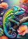Barevný chameleon