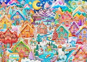 Barevná noc v Perníkově