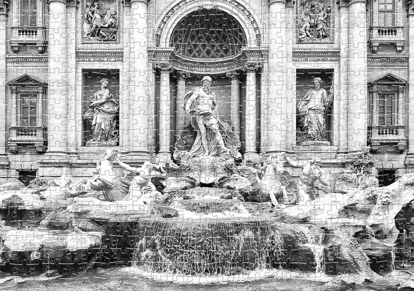 Ravensburger Puzzle Fontana Di Trevi 300 Pezzi - Collezione Italian Classics, Idea Regalo Adulti