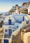 Santorini, Řecko / Zámek Moszna Santorini, Řecko / Zámek Moszna
